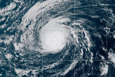 Nolo becomes a Category 3 Hurricane in the remote Pacific Ocean