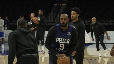 Why LeBron James Is Wearing No. 9 Jersey at 76ers Training Camp