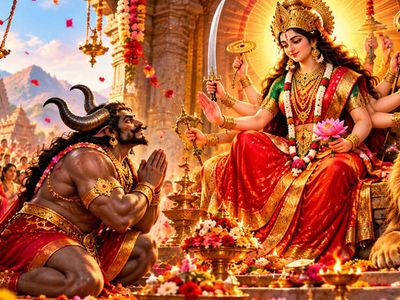 Why Is Mahishasura Worshipped With Maa Durga? The Hidden Truth