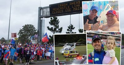 Police warn fans not to gather on motorways, victims spend grand final in hospital