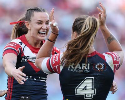 Sydney Roosters blow away Brisbane Broncos to claim third NRLW premiership