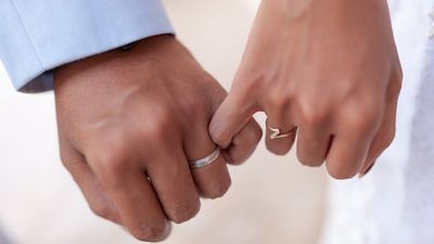 ‘Didn’t think it was on his hand’: Less than 6 hours after getting married, bride watches a slew of people cut her husband’s ring off his finger