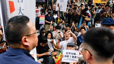 Taipei police raid gay bar, detain 51; 100 protest outside police station