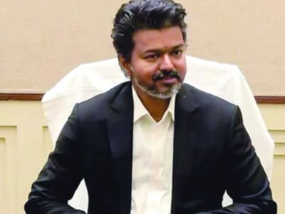 Vijay takes out roadshow in bypoll-bound Dharapuram, slams DMK for remarks against women