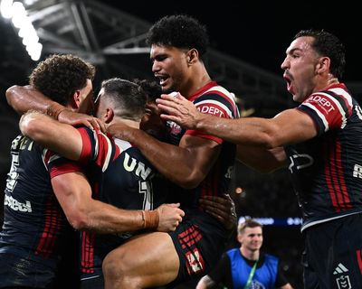 Sydney Roosters hold off brave Newcastle Knights to win thrilling NRL grand final