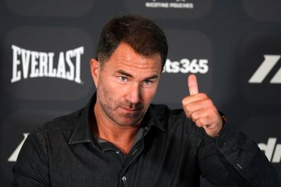 Eddie Hearn says Dana White ‘completely cooked’ as Fury v Joshua promoter row rumbles on