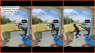 A customer asked for no knocking or doorbell ringing. So, the DoorDash driver got creative: ‘That’s an MVP right there’