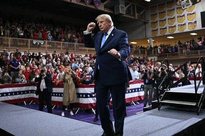 Trump attempts to fire up Ohio voters by saying he wants to shove a win up Dem’s ‘a**es’