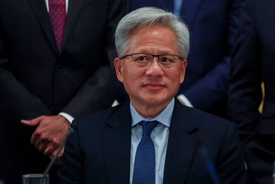 Nvidia CEO Jensen Huang has emerged as the biggest foil to AI doomerism about the existential risk to humanity