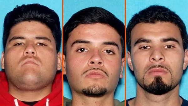 California father of infant triplets was kidnapped from a temple and killed in an apparent mistaken identity case. Now, three suspects are wanted
