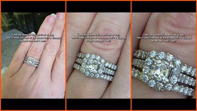 A woman took her diamond ring to Kay Jewelers for a routine cleaning. She noticed something off after getting it back: ‘Do you see what I see?’
