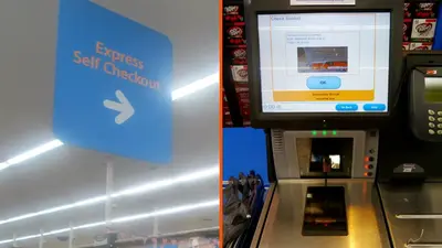 Walmart shopper says they paid for 215 lbs of groceries twice, then told the worker calling after them ‘this isn’t my stuff, this is your stuff’