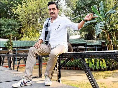 Pankaj Tripathi’s holiday home ‘Roop Katha’ on Mumbai’s Madh Island draws inspiration from village living, with traditional mud stove, earthen water pot, window to serve pakodas to garden, Mysore-crafted furniture, Kaziranga-inspired artefacts and lush garden where he grows mangoes and kathal