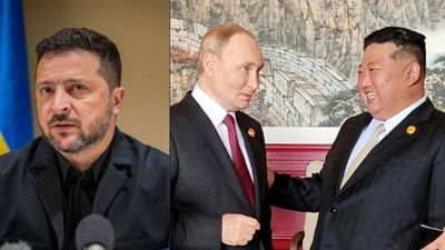 Zelenskyy claims Putin deepening ties with Kim, sharing Russian jet-drone technology with North Korea