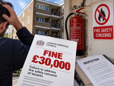 East London landlord failed to address fire safety concerns of tenants, fined £30,000 by city council