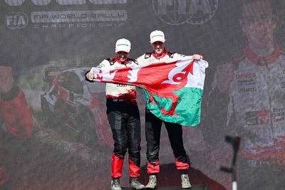 New WRC champion Elfyn Evans relieved after “surreal” Sardinia title showdown