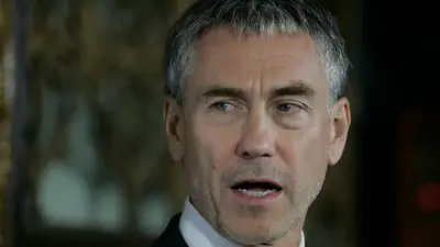 Tony Gilroy debuts his movie at New York Film Festival. Then he blasts Paramount merger and what it means for the future of Hollywood: ‘It’s tragic’