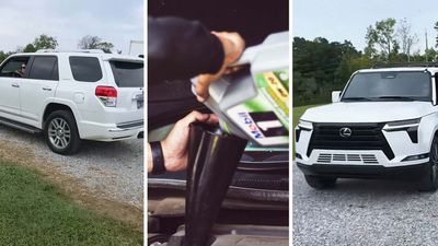 Husband Takes Too Long To Change OIl On Wife’s 4Runner. So She Takes It To The Dealership—And Comes Home In A Lexus