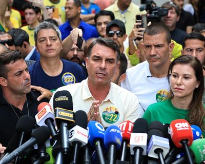 Brazil’s presidential race goes to second round as Flávio Bolsonaro leads incumbent Lula