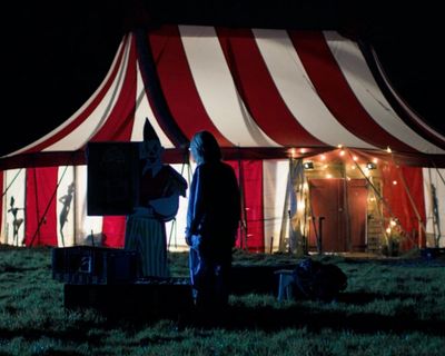 Charlie Shaw’s Revenge review – creepy clown killer takes aim at struggling amusement park