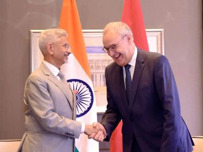 EAM Jaishankar calls on Swiss President Parmelin, highlights momentum of India-EFTA TEPA
