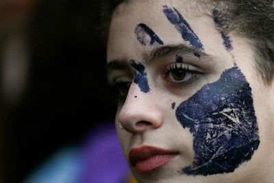 ‘Defend our men!’: fears for women’s rights in Latin America over plans to counter gender violence laws