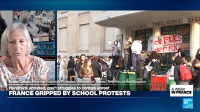 Schools shuttered as student protests sweep through France