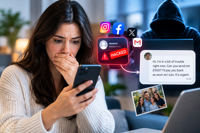UK Social Media Scam Losses Soar 400% as Hackers Hijack Accounts to Trick Friends and Family