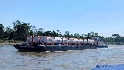 First cargo vessel from Dibrugarh to Bangladesh since Independence flagged off
