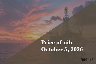 Current price of oil as of Oct. 5, 2026