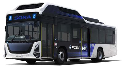 Toyota’s New Hydrogen Bus Has 50% More Range