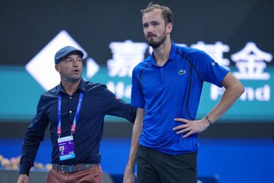 Daniil Medvedev disqualified in Beijing semi after hitting spectator with ball