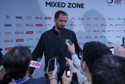 Daniil Medvedev apologises after hitting spectator with ball in Beijing default