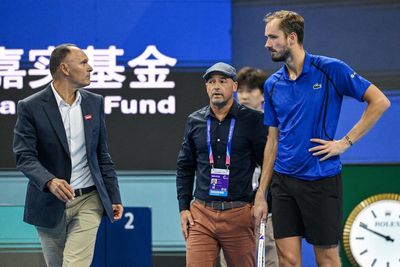 Daniil Medvedev disqualified from Beijing Open after hitting fan with ball as apology issued