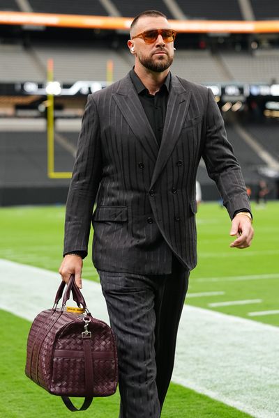 Travis Kelce's Chiefs Game Outfit Includes Bottega Veneta and Tom Ford