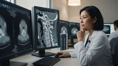 A Grim Reaper Showed Up on a Crash Patient's Neck Scan, and Bone Cysts Were to Blame