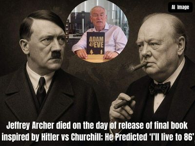 Jeffrey Archer said ‘I’ll live to 86’ a year before his death: He revealed his final book was based on Adolf Hitler and Winston Churchill’s rivalry and claimed it was ‘better than Kane and Abel’
