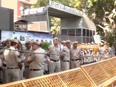 INDIA bloc’s ECI march today: Security stepped up as Opposition targets CEC Gyanesh Kumar