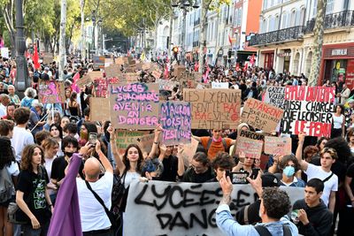 French Students Have Taken To The Streets Over Learning Conditions. Thousands Have Been Detained.