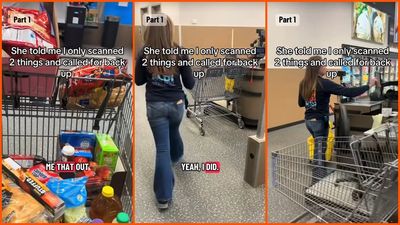 Woman’s Aldi receipt shows 42 items and $109.86 total, but an employee claims only two items were scanned: ‘No way she accuse me of stealing!’