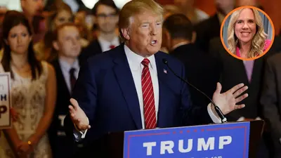 Trump targets Democratic Senate candidate with an anti-trans slur. She has a very different response