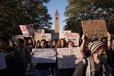 Cornell Students Demand President Resign as Thousands Protest Over Handling of Sexual Assault Allegations