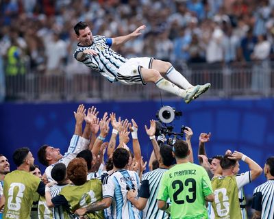 Lionel Messi bids Argentina adieu with goal and two assists in 3-0 win over Benin – as it happened