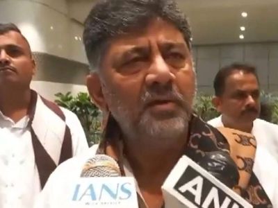 "BJP should not go to this level": DK Shivakumar on detention of Rahul Gandhi, Priyanka Gandhi