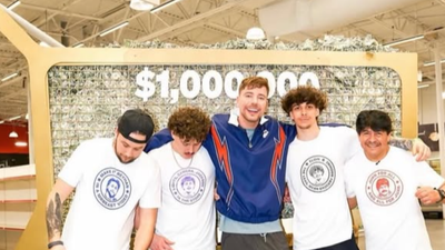 MrBeast breaks personal YouTube record as $1 million grocery store video hits 125 million views