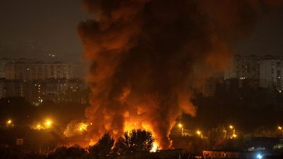 Russia launches one of its biggest strikes on Ukraine, killing at least 21 civilians