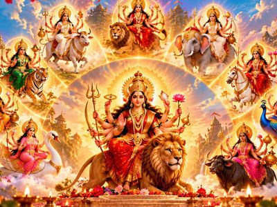 Why Does Maa Durga Change Her Vahan Every Navratri?