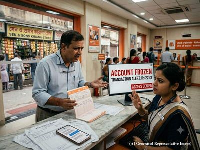 Businessman’s bank account put on hold after a Rs 2,253 transaction was flagged, requests to use the remaining balance went unanswered; High Court orders Axis Bank to release the money
