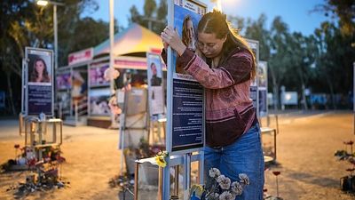 Israel pauses in moment of silence to remember those killed on 7 October