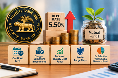 RBI MPC decision: How should mutual fund investors tweak their portfolio strategy after 25 bps rate hike?